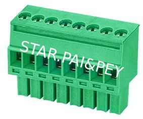 Plug-Terminal Block Head Pitch:3.81mm / 0.15 in