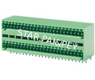 Plug-Terminal Block Socket 2 row right angle pin Pitch : 2.5 mm  / 0.098 in