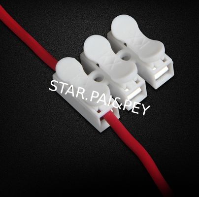 3 Pole Quick Wire Connector Terminal Block Spring Connector LED Strip Lighting