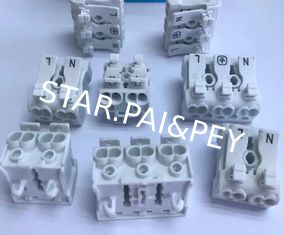 Push-on Terminal Block Spring Connector Quick Wire Connector LED Strip Lighting 1P,2P,3P,4P,5P