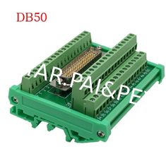 DB50 Male Header Breakout Board Terminal Block Connector Electronics-Salon Breakout Board