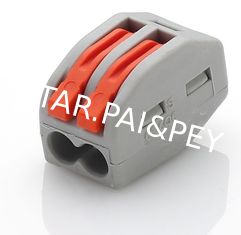 Push-wire lighting connectors