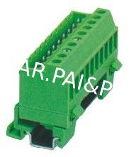 Din Rail Pluggable Terminal Block with 5.08mm Pin Spacing socket arrage:24-12 AWG