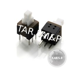 High quality 6 pin push button switch key switch KAN-5.8 KAN Dip Switc