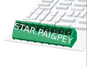 pitch:5.08mm / 0.2 in Plug-in Terminal Block socket end closed dip 45 Pins :2P-24P
