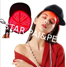 THERAPY HAT WITH INFRARED LIGHTING NEAR HAIR