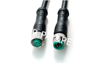 05 poles circular male female waterproof connector,3poles mini connector for LED Lighting