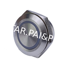 Push button switch 12mm flattest metal Momentary waterproof 12V