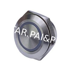 Push button switch 16mm flattest metal Momentary waterproof 12V