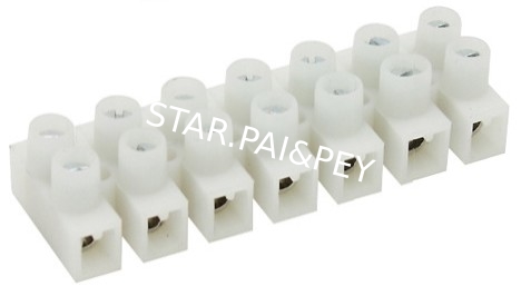 FeedThrough Terminal block(2P-12P) without wire protector | Pitch: 8.00mm | Part No.PH8
