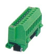 Din Rail Pluggable Terminal Block socket with 5.08mm Pin Spacing socket arrage:24-12 AWG