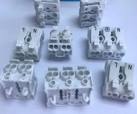 Push-on Terminal Block Spring Connector Quick Wire Connector LED Strip Lighting 1P,2P,3P,4P,5P