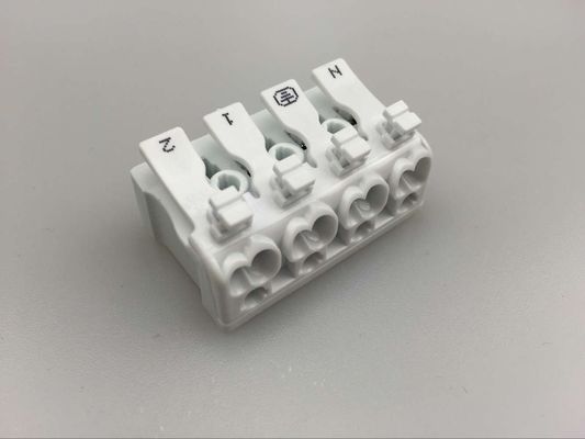 Push-on Terminal Block Spring Connector Quick Wire Connector LED Strip Lighting 1P,2P,3P,4P,5P