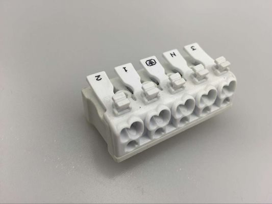Push-on Terminal Block Spring Connector Quick Wire Connector LED Strip Lighting 1P,2P,3P,4P,5P