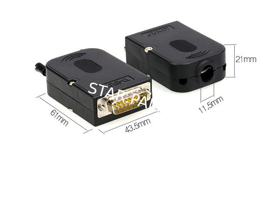 DB15-M2 Female 15Pin Plug Breakout To PCB Board Terminals Connectors  Male / Female terminal block adapter