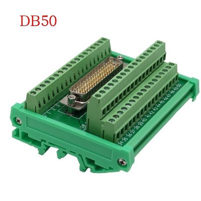 DB50 Male Header Breakout Board Terminal Block Connector Electronics-Salon Breakout Board