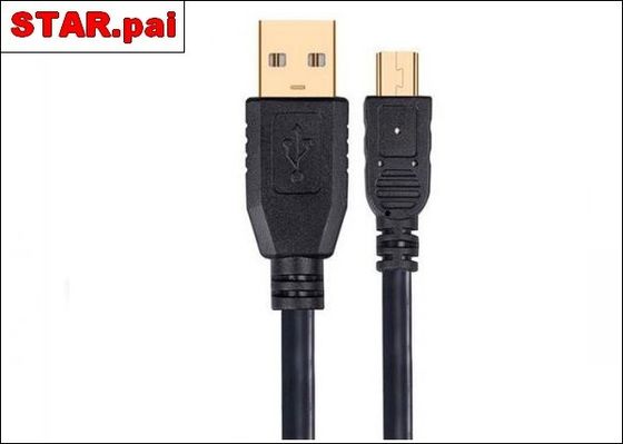 MINIU-5 T Type Terminal V3 Interface Original Data Cable,Black Fast Charging USB Cable