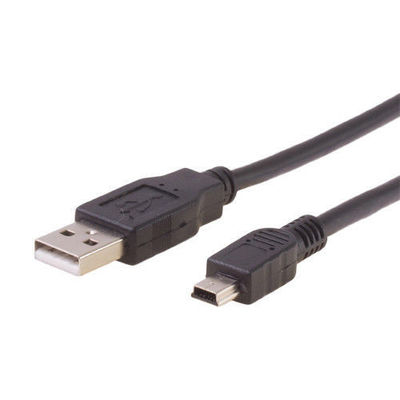 USB 2.0 Type A Male To Mini B 5 Pin Male Camera Cellphone Data Cable