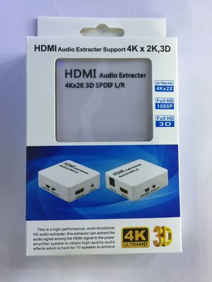 HDMI Audio Extractor 4Kx2K 3D SPDIF L/R Support HDMI 1.4 and DHCP 1.4
