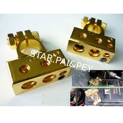 Vehicle Car Truck Battery Head Clamp Terminals Connector 2 4 8 AWG