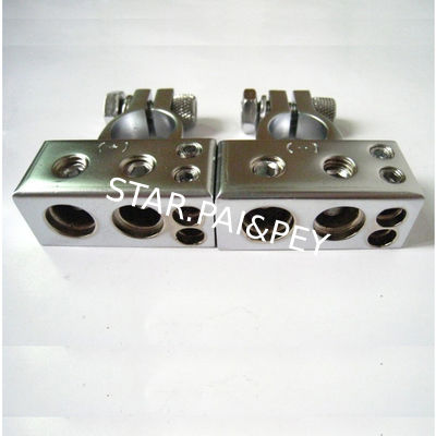 Vehicle Car Truck Battery Head Clamp Terminals Connector 2 4 8 AWG