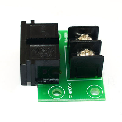 2-pin Barrier Terminal Blocks to Male IEC 320 C8 AC Power Plug  Adapter Converter
