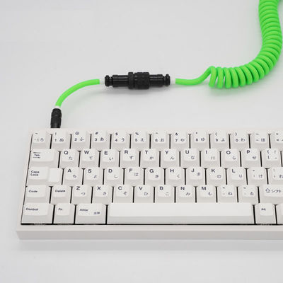 Sectional Type C USB Charging Cable Mechanical Keyboard Coiled Data Charge Cable Kit