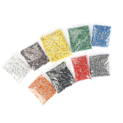 Closed end electric 1mm wire Boot Lace Ferrules connector tube Terminal