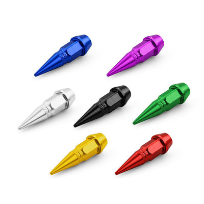 Tunning dust tire air valve cap tire 4Pcs Universal Aluminum Styling