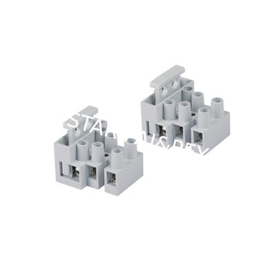 Feed Through Terminal Block with Fuse PA10 2P/3P/5P Pins pitch: 10mm