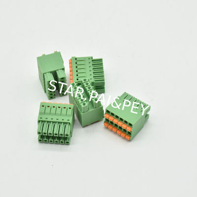 Screwless 3.5mm pitch pluggable spring clamp terminal block HEADER