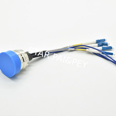 Electrical 7 pin fiber optic cable automotive connect fast connector