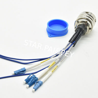 Electrical 7 pin fiber optic cable automotive connect fast connector