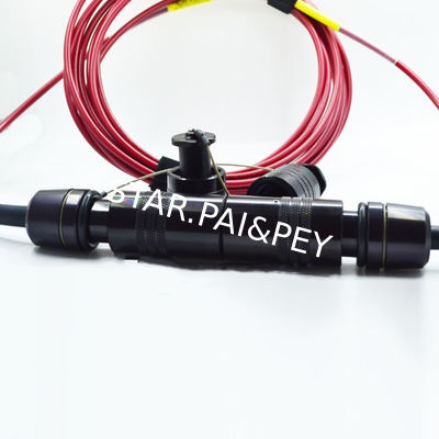 2 pin 4 pin photoelectric plug fiber cable connector industrial socket