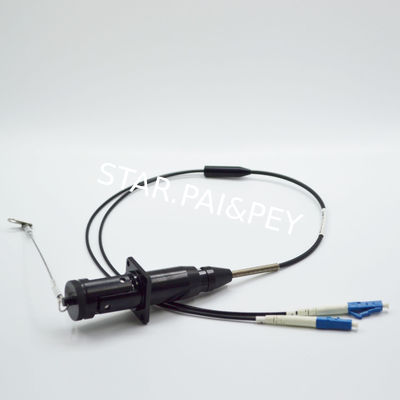 2pin  network outdoor plug aviation connector military optical fiber