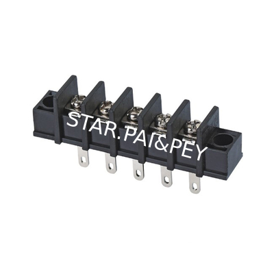 8.25mm/0.325' in Pitch PCB Barrier Terminal Block with mount 300V/20A With Approve Connector