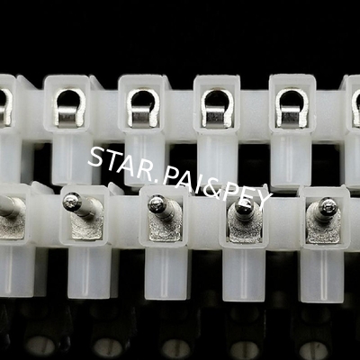 FeedThrough Male & Female screw terminal block LED lighting lamp connector | Pitch: 10.00mm | Part No.PH10FM