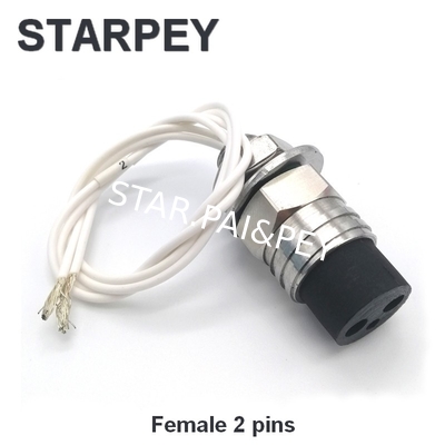 Pluggable wet subsea stainless steel rov connector seacon underwater connector ip69 8pin Subconn