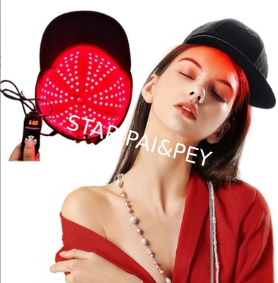 THERAPY HAT WITH INFRARED LIGHTING NEAR HAIR