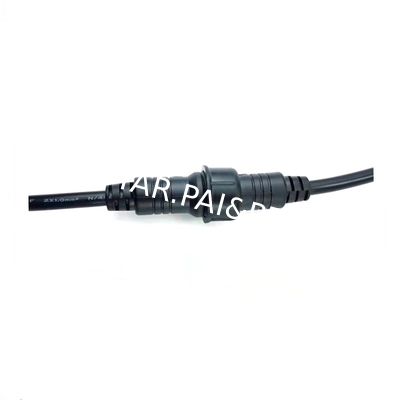 04 poles circular male female waterproof connector,3poles mini connector for LED Lighting