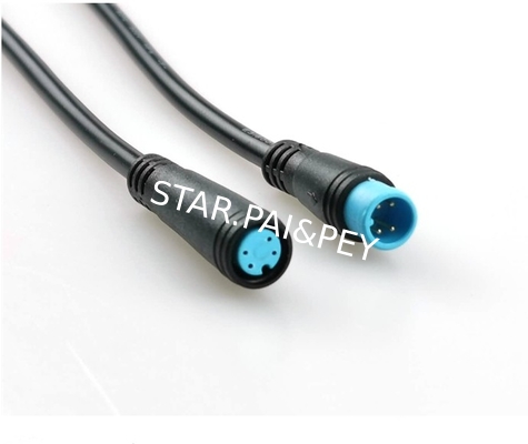 04 poles circular male female waterproof connector,3poles mini connector for LED Lighting