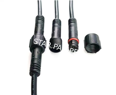 05 poles circular male female waterproof connector,3poles mini connector for LED Lighting