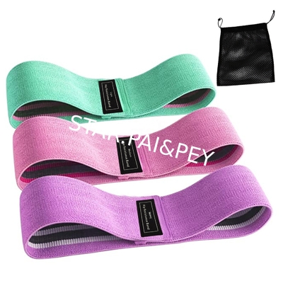 Yoga Gym Exercise fitness for Legs Glutes Booty Hip Fabric Resistance Bands
