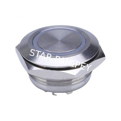 Push button switch 12mm flattest metal Momentary waterproof 12V