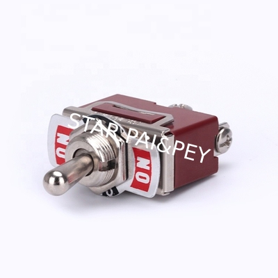 Heavy Duty Toggle Rocker Switch with Waterproof Cover 20A 125V SPDT 3 Position 3 Pin ON-Off-ON