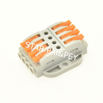 LED light Connector 4 poles LED light terminal block double row connector