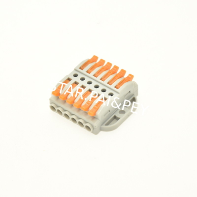 LED light Connector 6 poles LED light terminal block double row connector