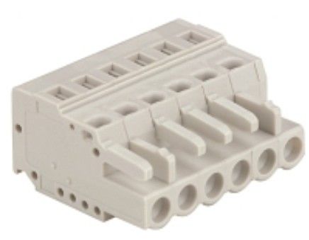 lancement standard femelle de style de terminal de bride de Ressort-cage : 5.00mm/0.197 dedans
