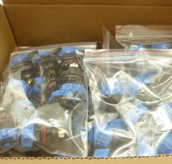 Connecteur rapide de fibre de Sc FC de fibre de câble optique de correction de goupille imperméable de la corde 4 4